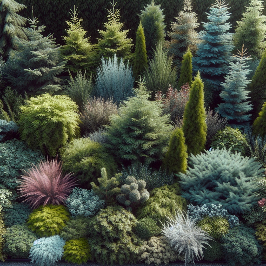 Rośliny iglaste do ogrodu – jakie gatunki wybrać na żywopłot lub rabatę?