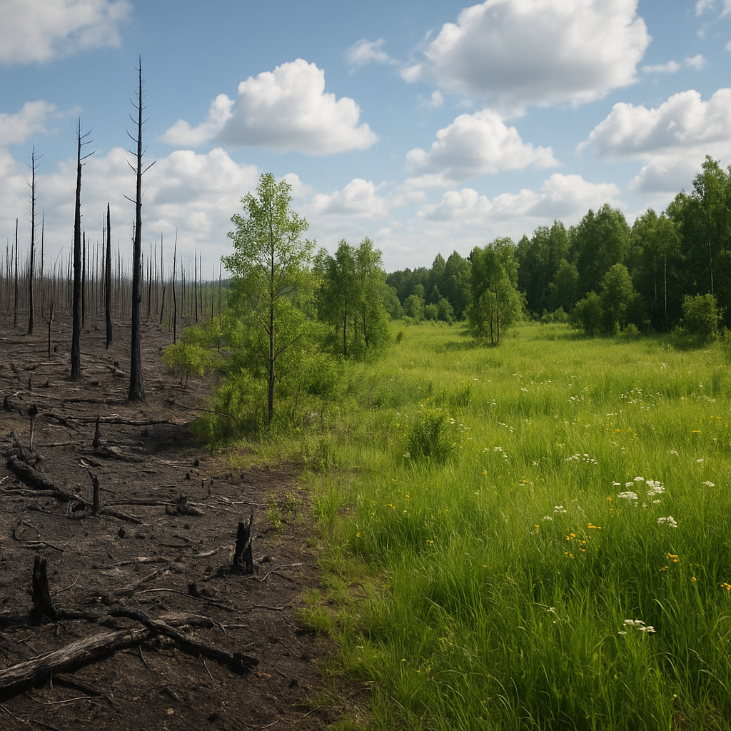 Co to jest sukcesja ekologiczna i jak wpływa na krajobraz.