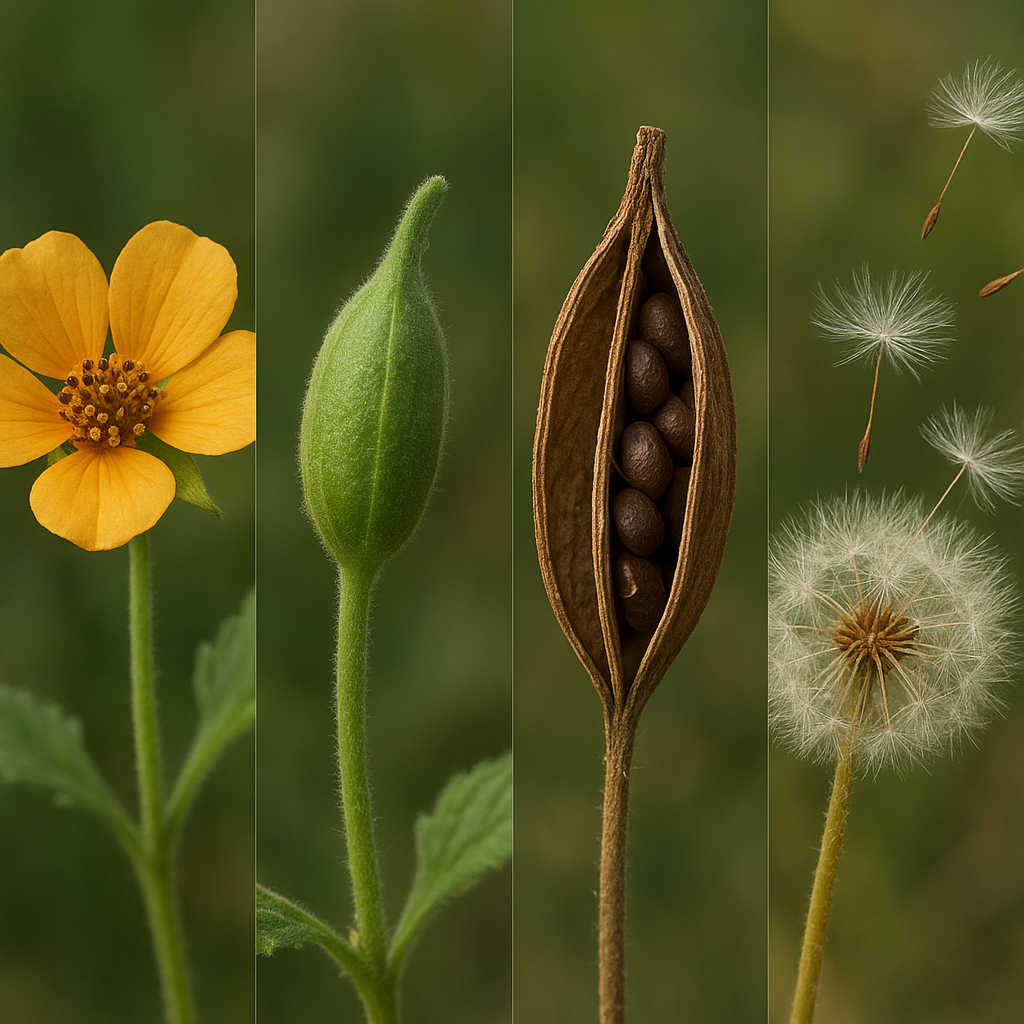 Jak powstają nasiona i w jaki sposób się rozsiewają.