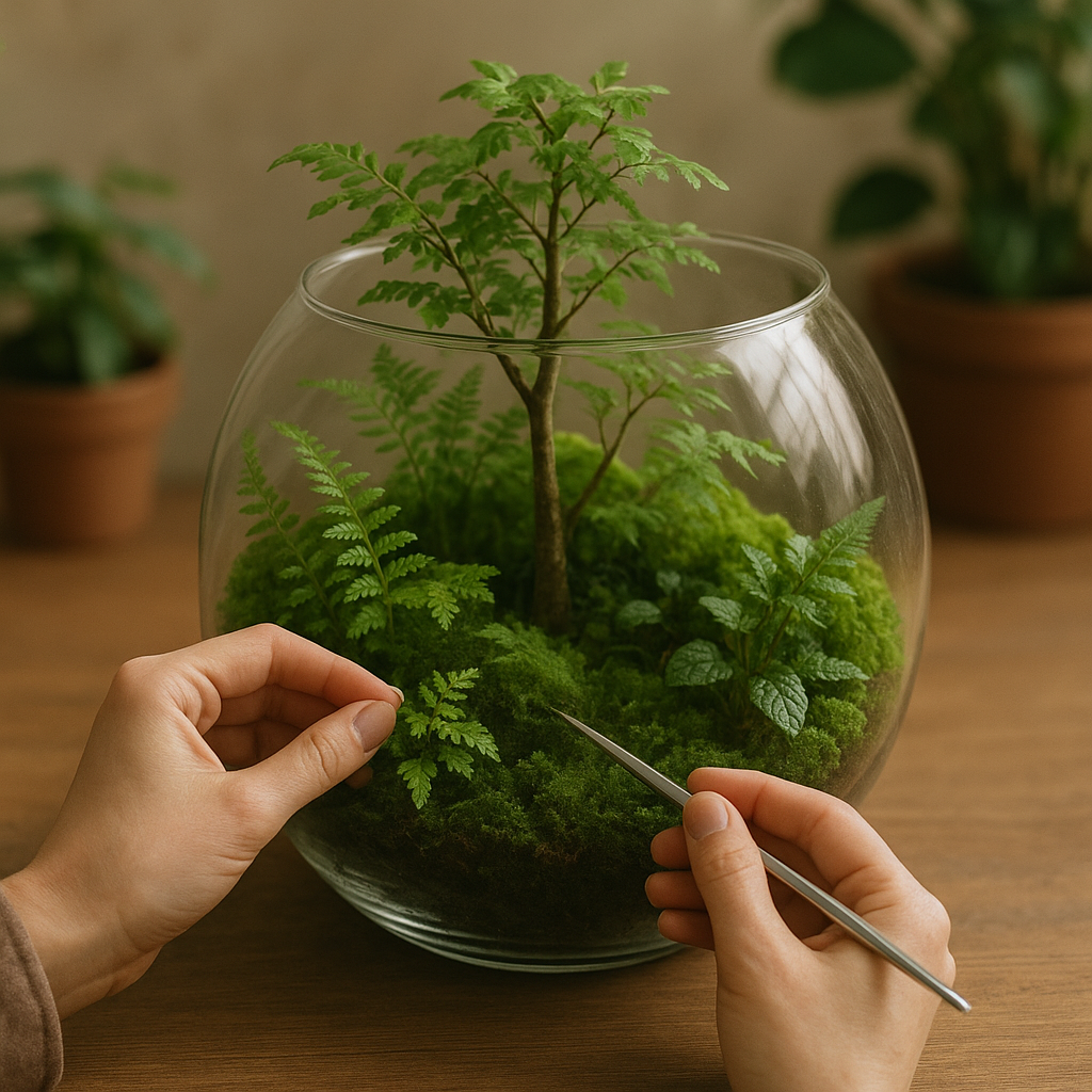 Jak stworzyć własny mini ogród leśny w domu.