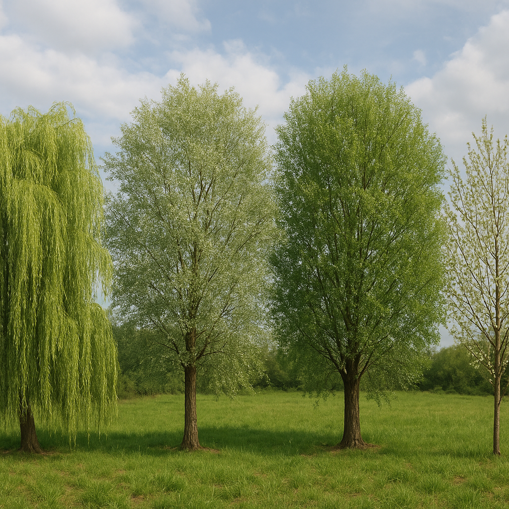 Jakie gatunki wierzby można spotkać w Polsce.
