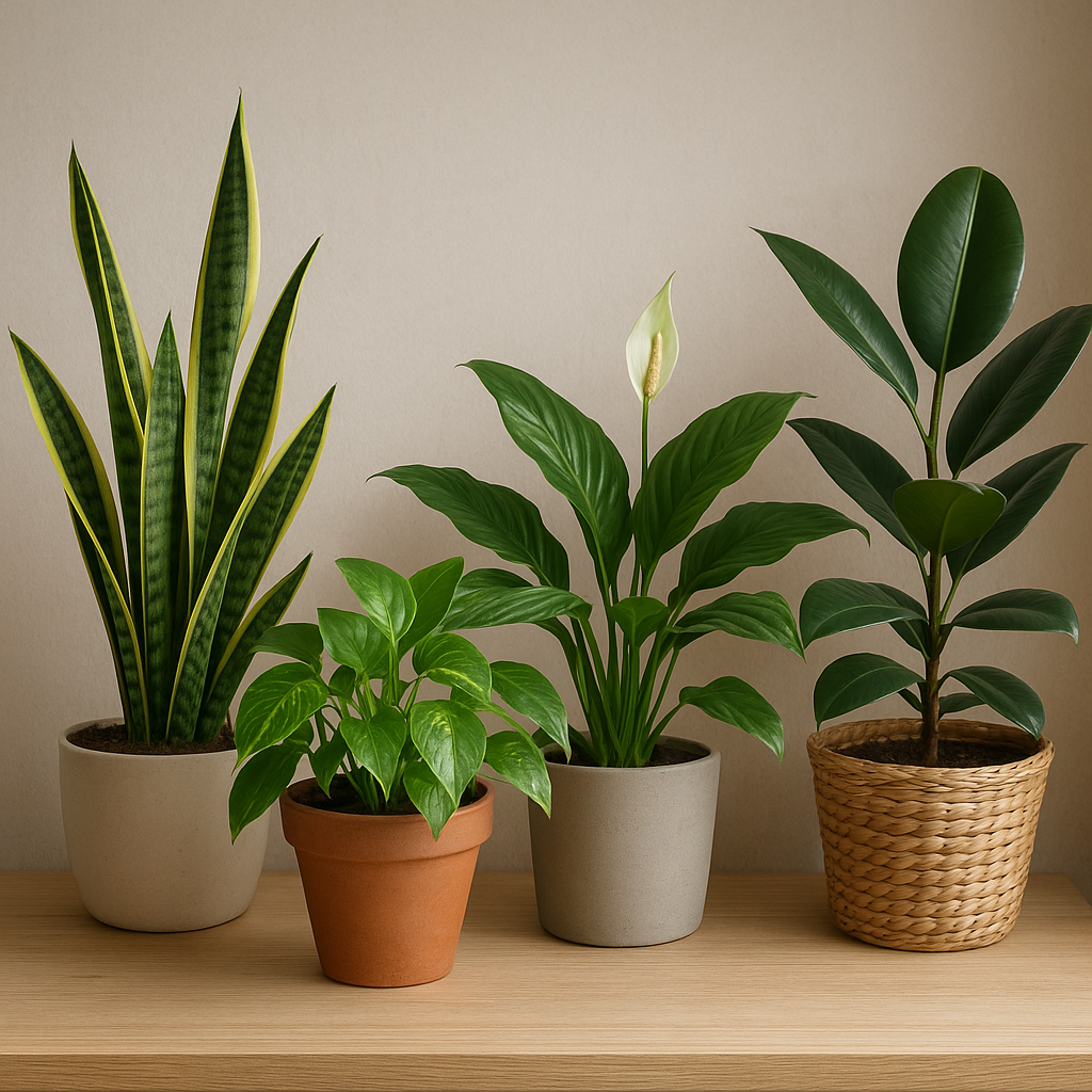Jakie rośliny oczyszczają powietrze w domu.
