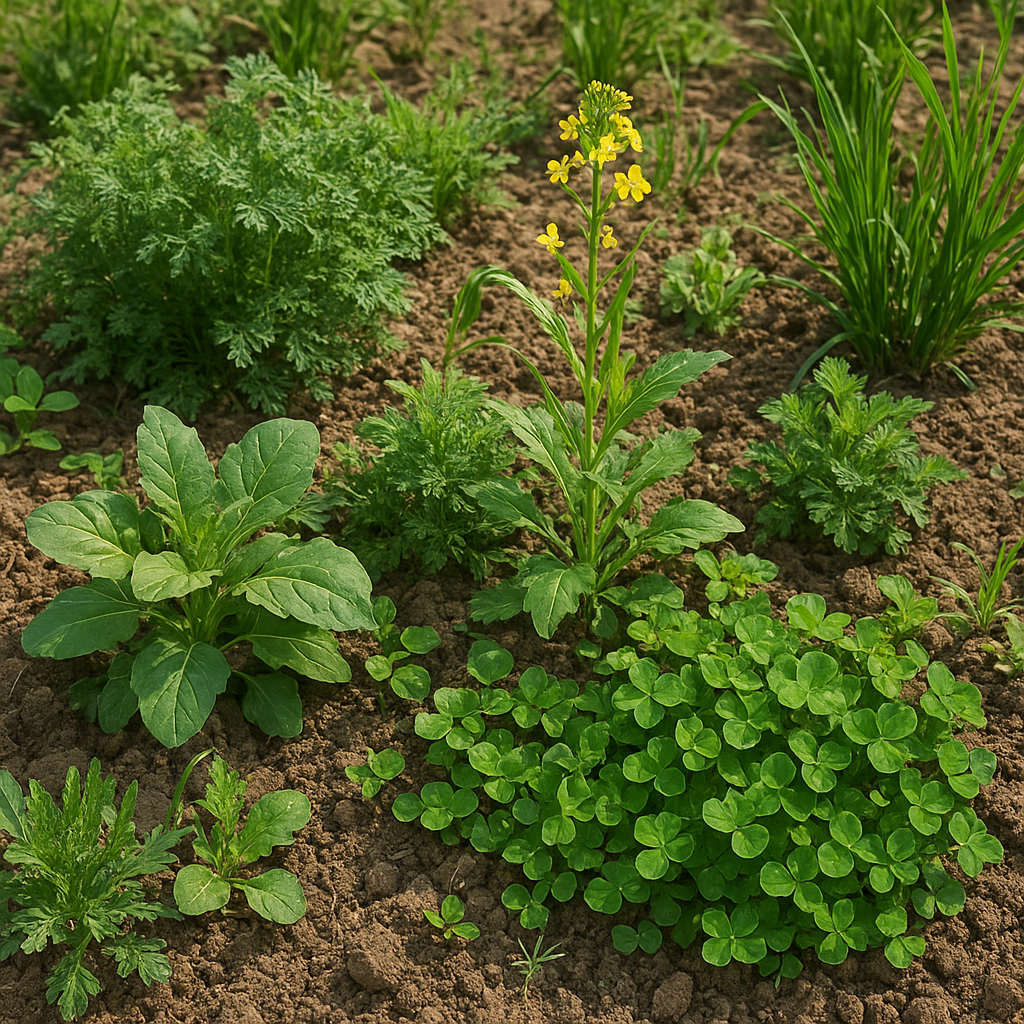 Jakie rośliny pomagają w regeneracji gleby.