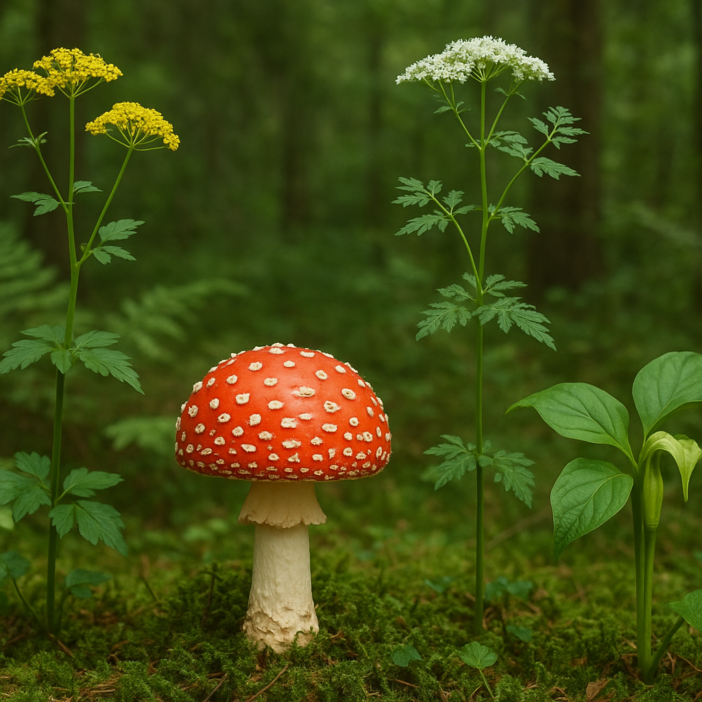 Jak rozpoznać rośliny trujące w polskich lasach.