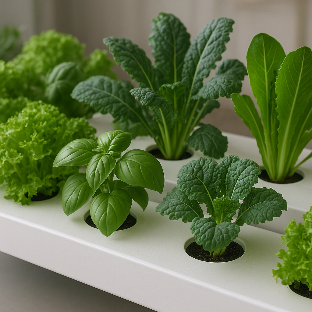 Jakie rośliny nadają się do uprawy hydroponicznej.