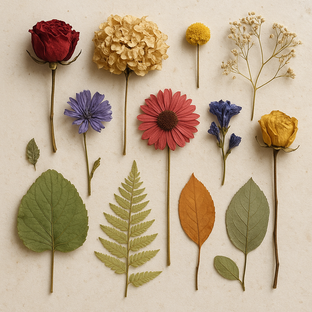 Jak suszyć kwiaty i liście, by zachowały kolor i kształt.