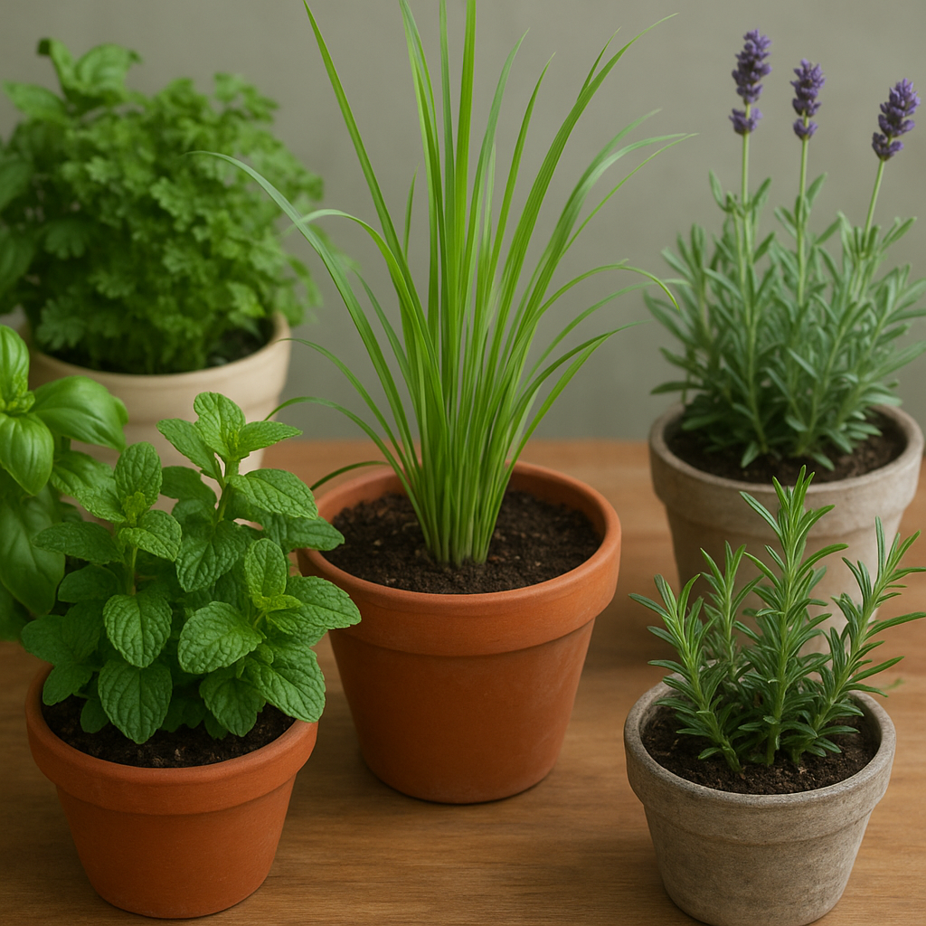 Jakie rośliny odstraszają komary i inne owady.