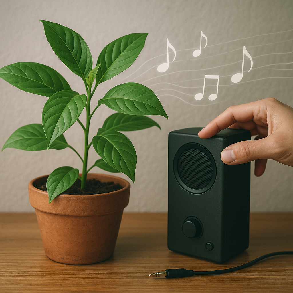 Jak rośliny reagują na muzykę i dźwięki – co mówi nauka.
