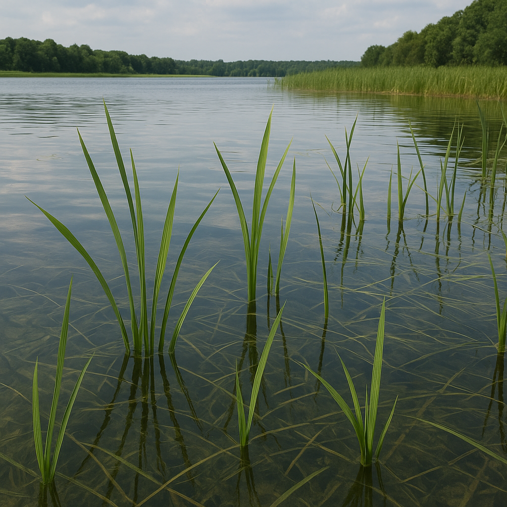 Jak rozpoznać rośliny wodne w jeziorach i stawach.