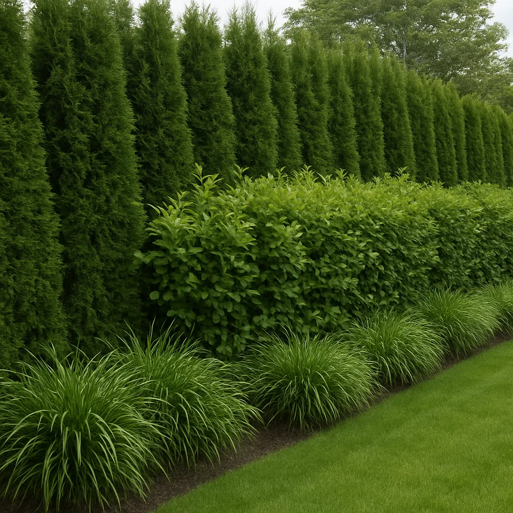 Jakie rośliny tworzą najlepsze naturalne bariery prywatności.