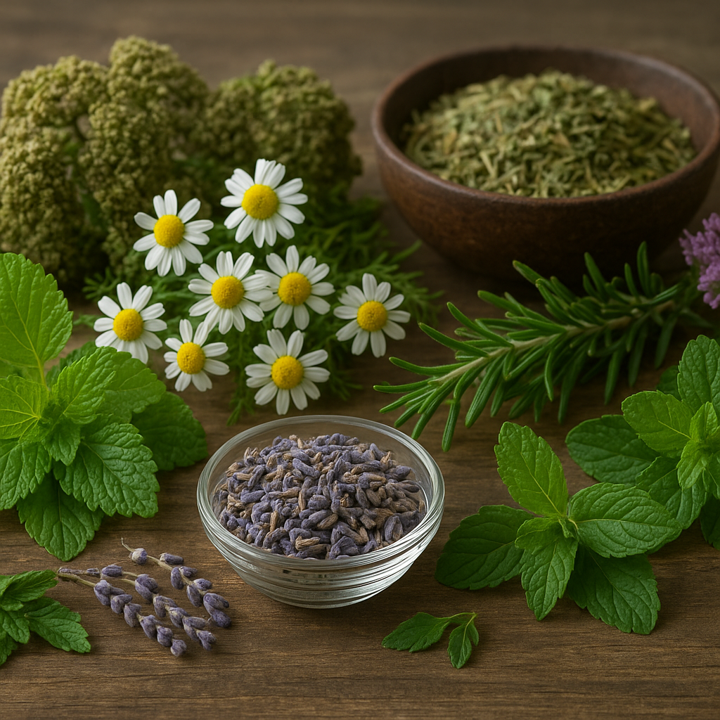 Jakie rośliny mają właściwości lecznicze i uspokajające.