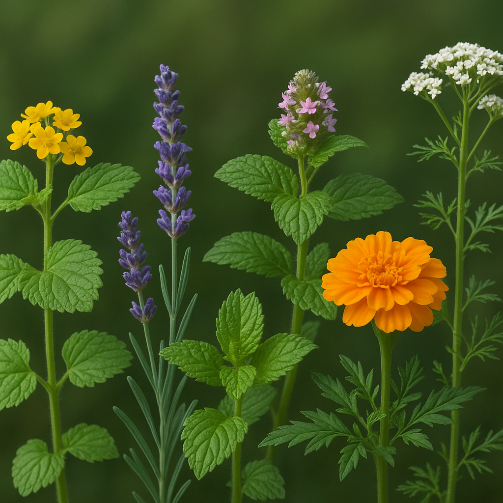Jakie rośliny pomagają odstraszać mszyce.