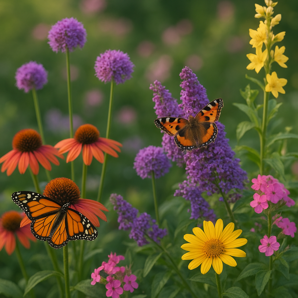 Jakie rośliny sadzić, by wspierać motyle.