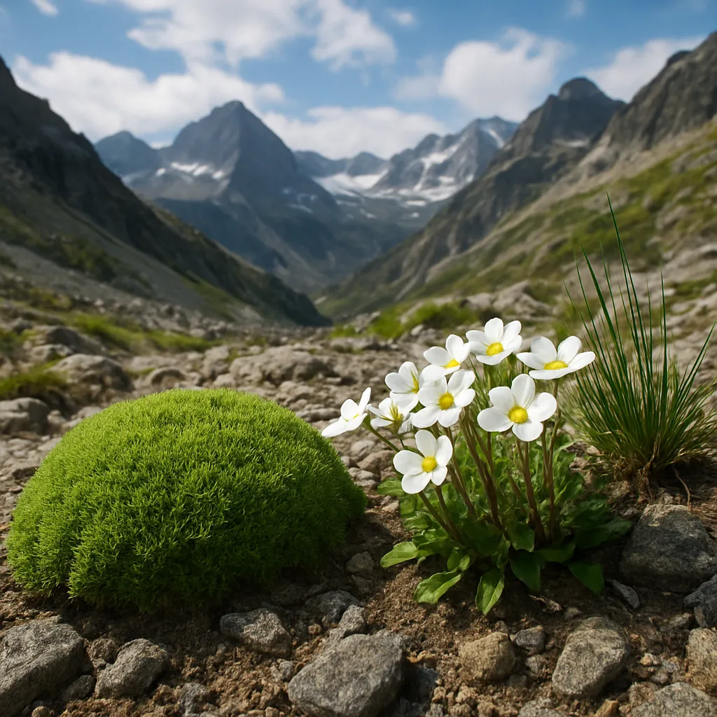 Jak rośliny przystosowują się do życia w górach.