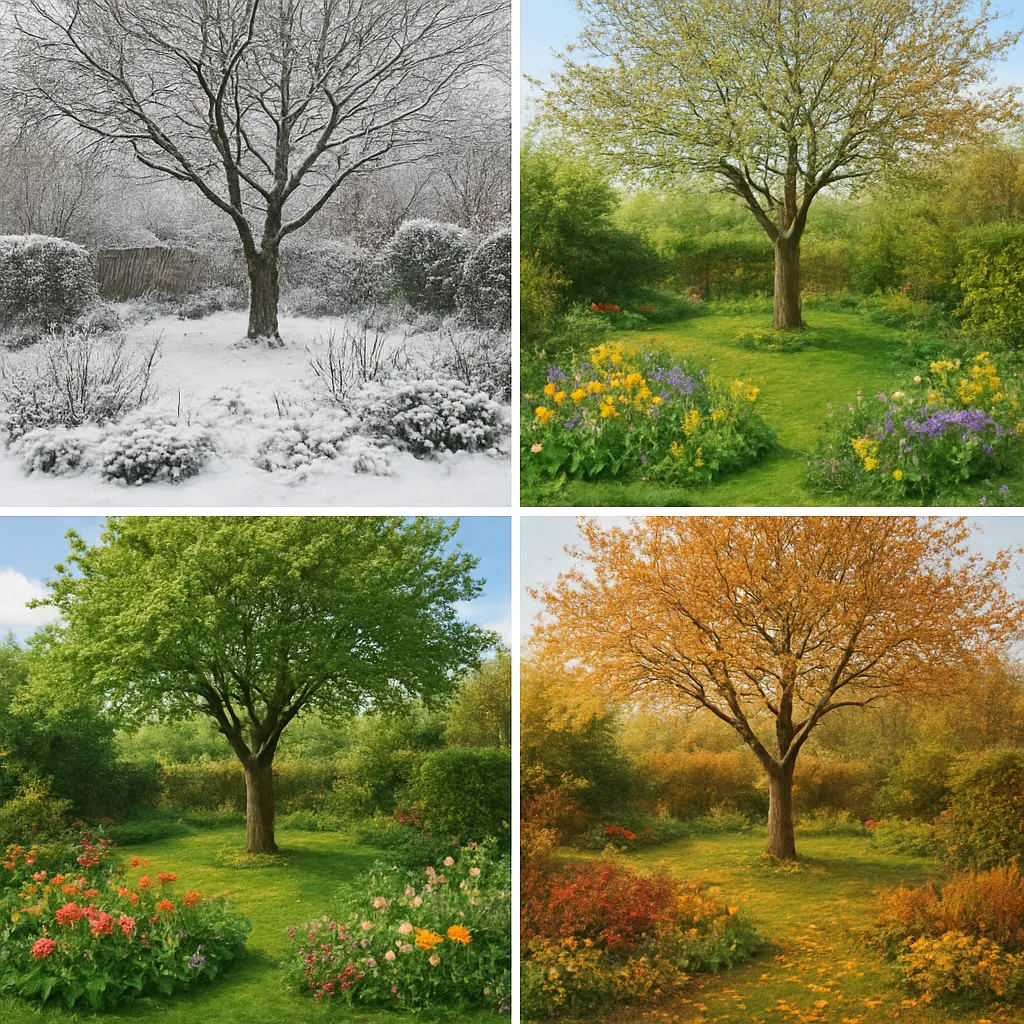 Jak obserwować zmiany przyrodnicze w swoim ogrodzie przez cały rok.