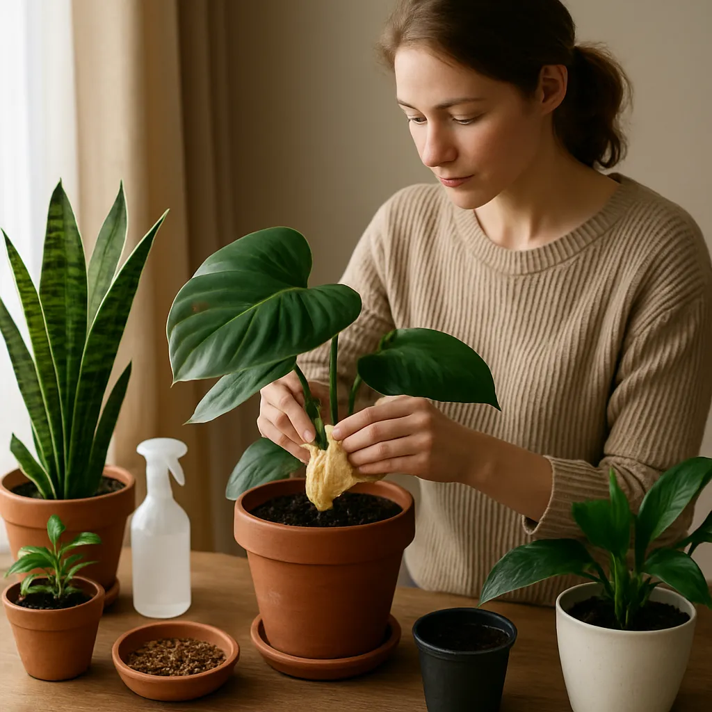 Jak pielęgnować rośliny doniczkowe zimą, by przetrwały sezon.