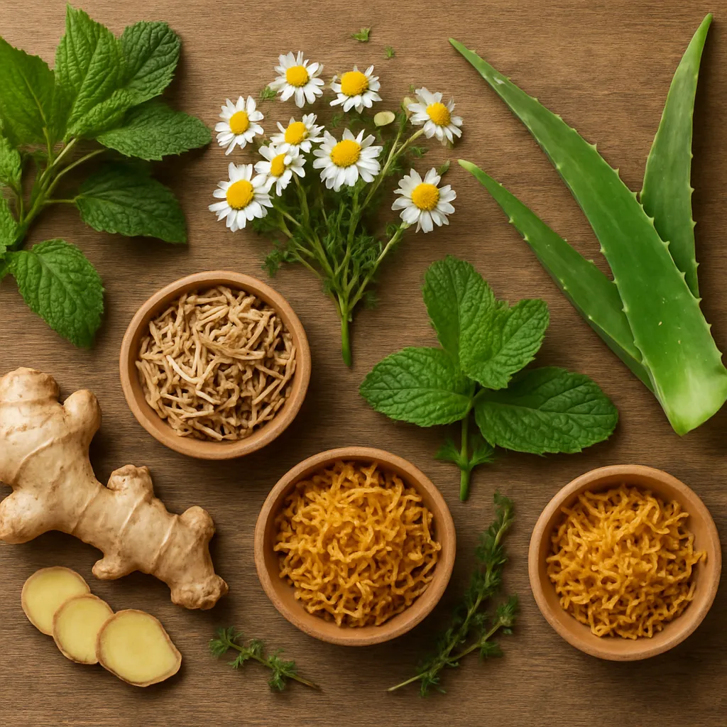Jakie rośliny są najczęściej wykorzystywane w medycynie naturalnej.